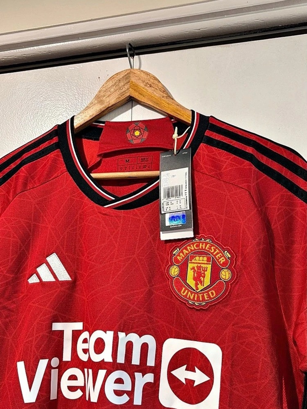 Manchester United Adidas Home Jersey 2023/24 Size M